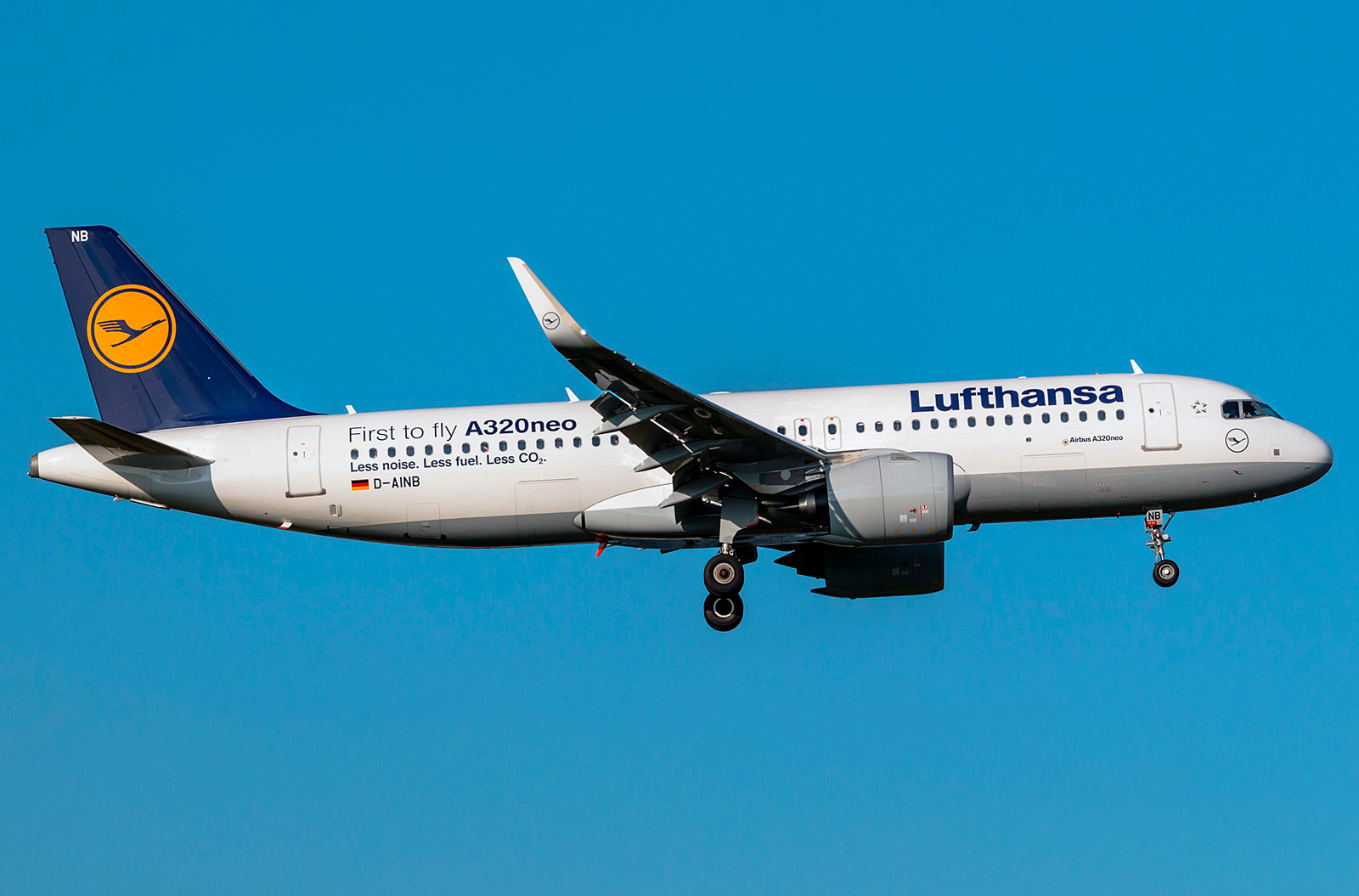 Airbus A320-200Neo Lufthansa. Photos and description of the plane