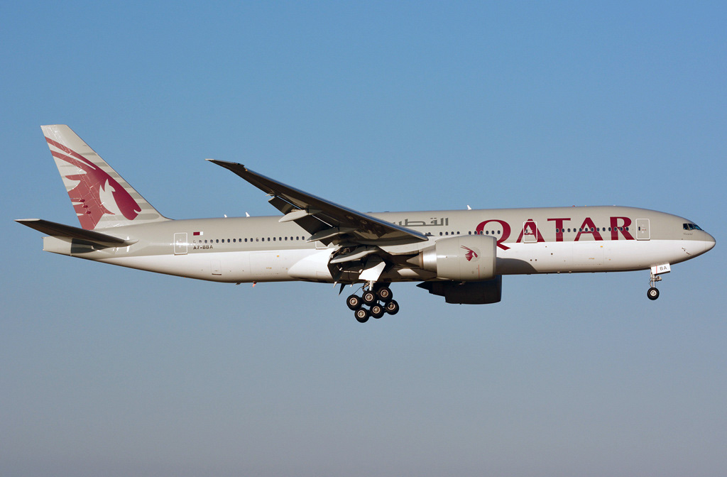 Boeing 777-200 Qatar Airways. Photos and description of the plane