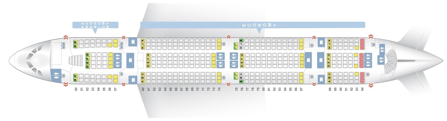 Seat Map Airbus A380 800 Lufthansa Best Seats In Plane