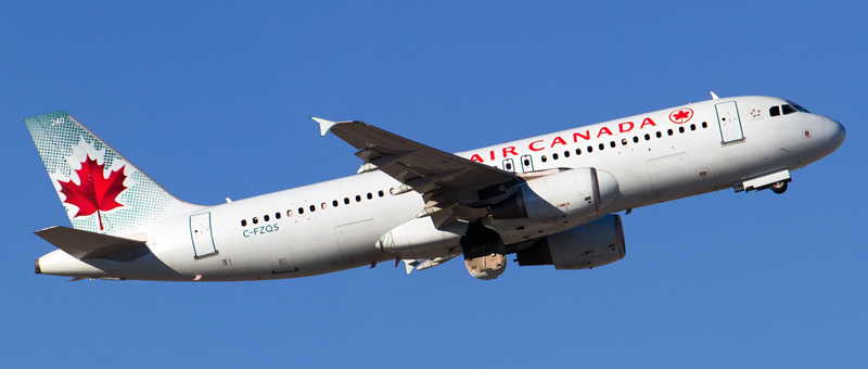 Air Canada Airbus A320 Jet Seating Chart