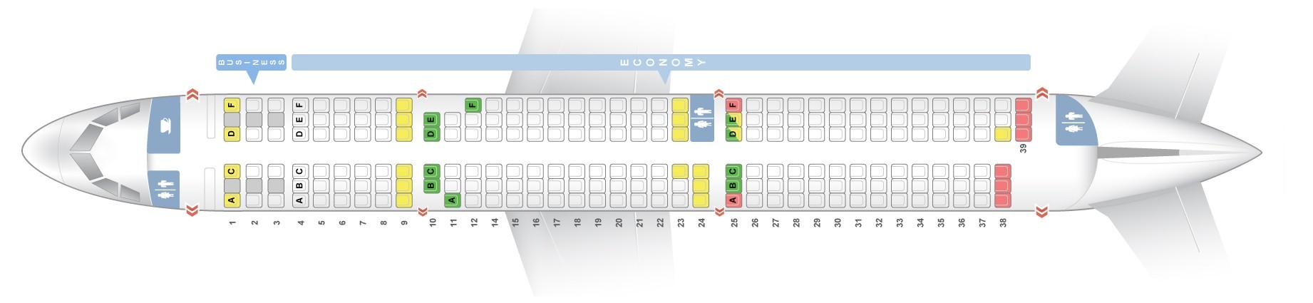 Swiss Air Airbus A321 Seating Chart