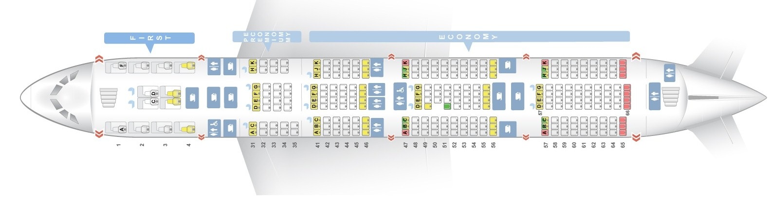 Seat map Airbus A380800 Singapore Airlines. Best seats in
