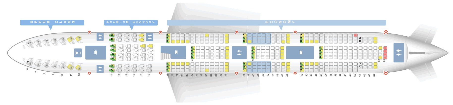 747 400 Seating Chart