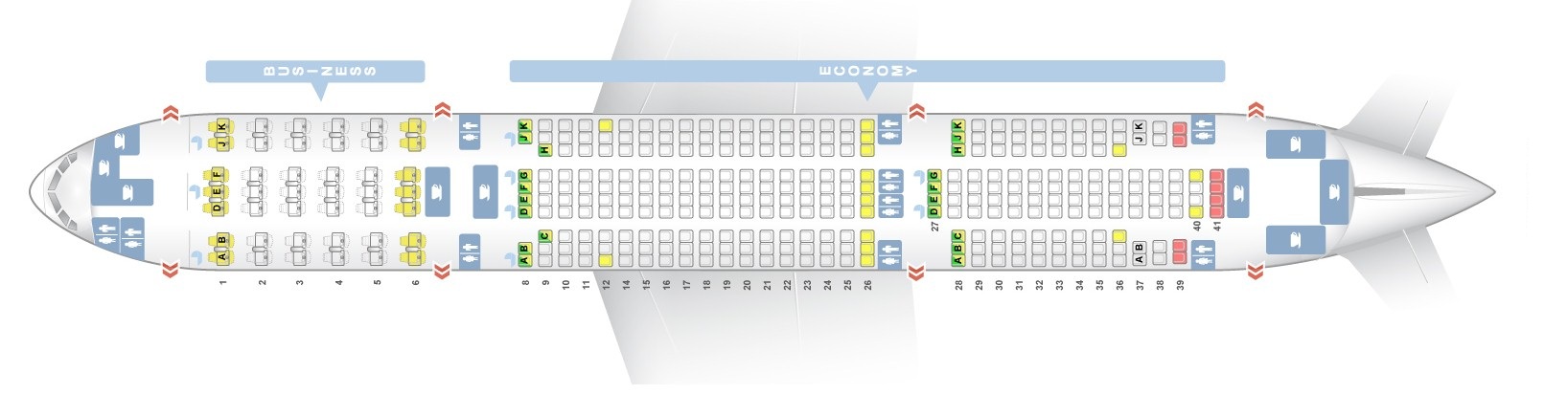 Emirates 777 Seating Chart