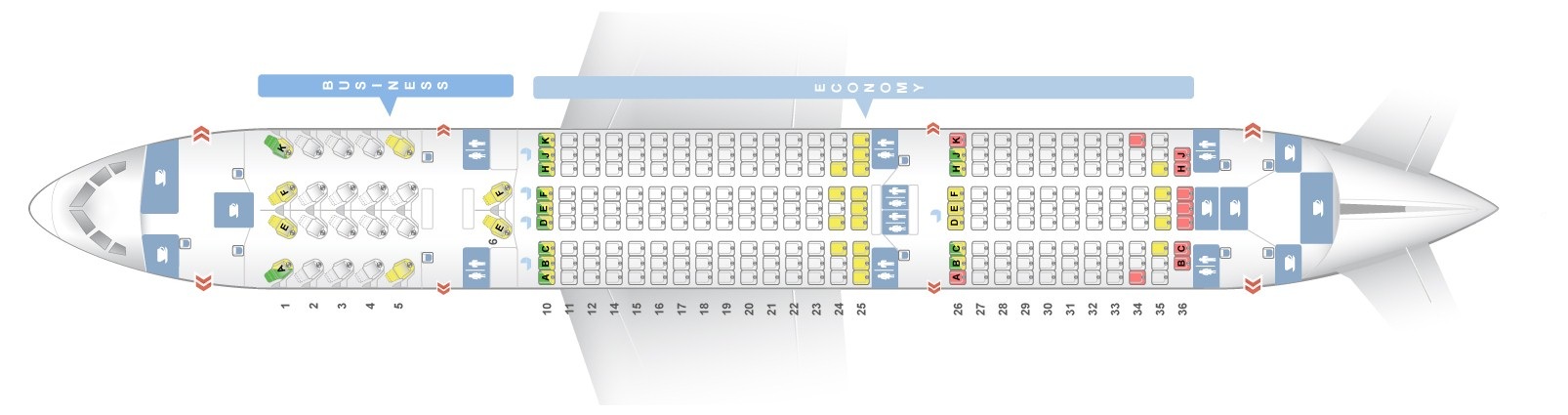 Boeing 787 Seating Chart Qatar Airways