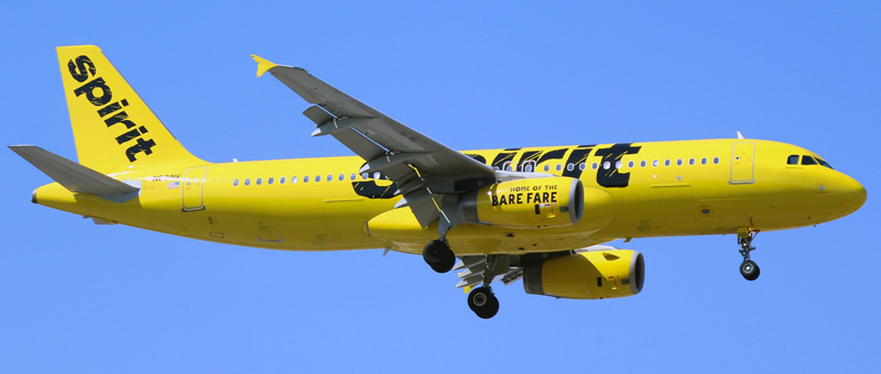 Spirit Airlines Plane Seating Chart