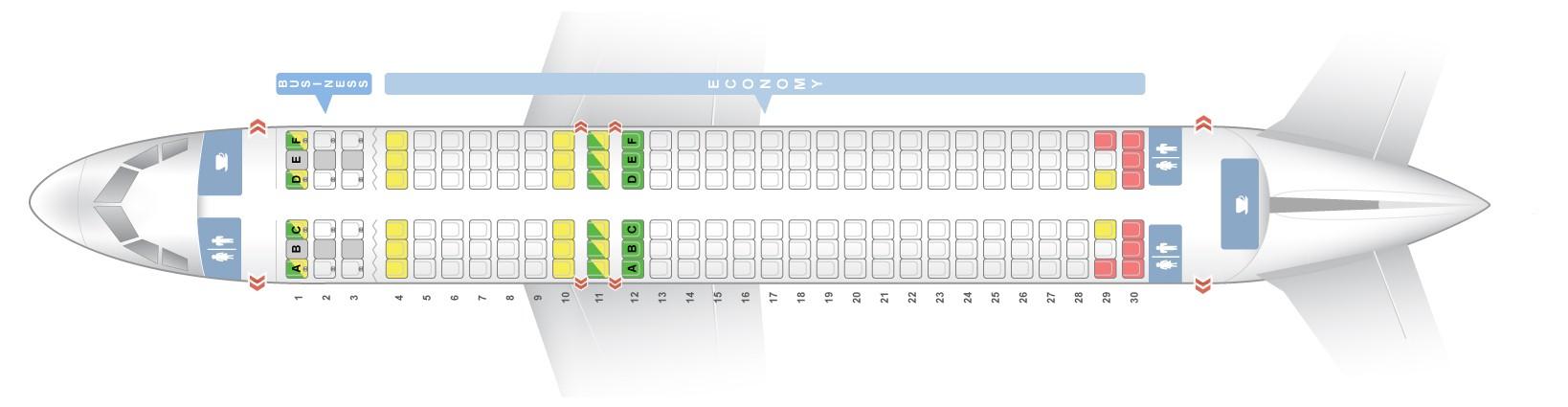Seat Map Airbus A320 200 Brussels Airlines Best Seats In The Plane
