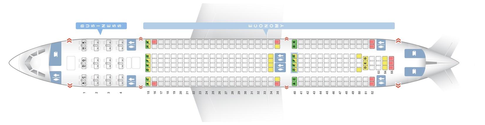 Seat Map Airbus A330 200 Air Europa Best Seats In The Plane