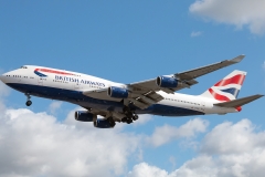 g-civx British Airways Boeing 747-400