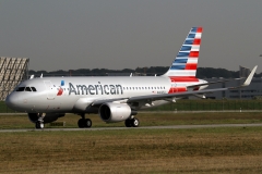 n4005x American Airlines Airbus A319-112wl