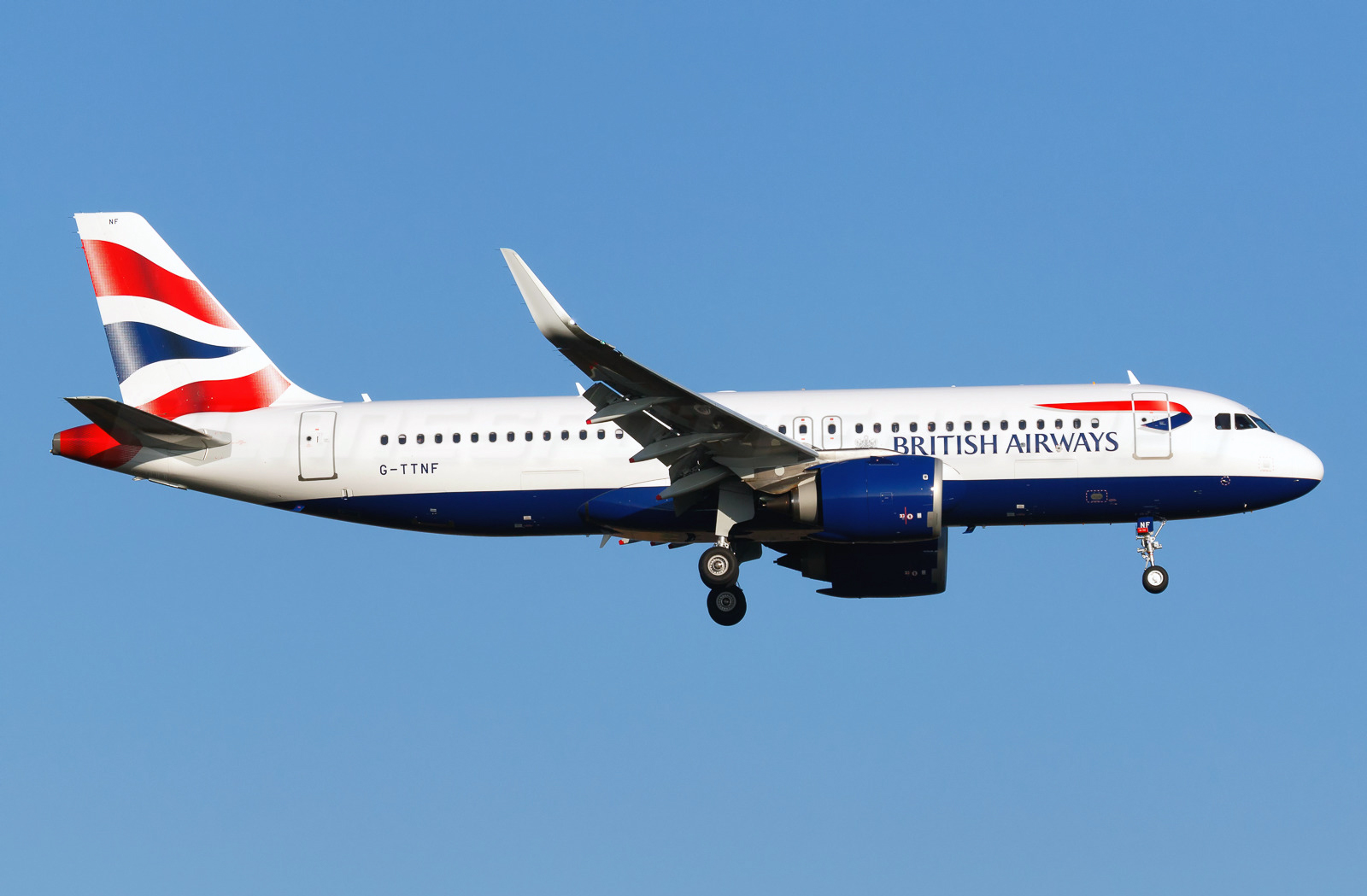 Airbus A320neo British Airways. Photos and description of the plane