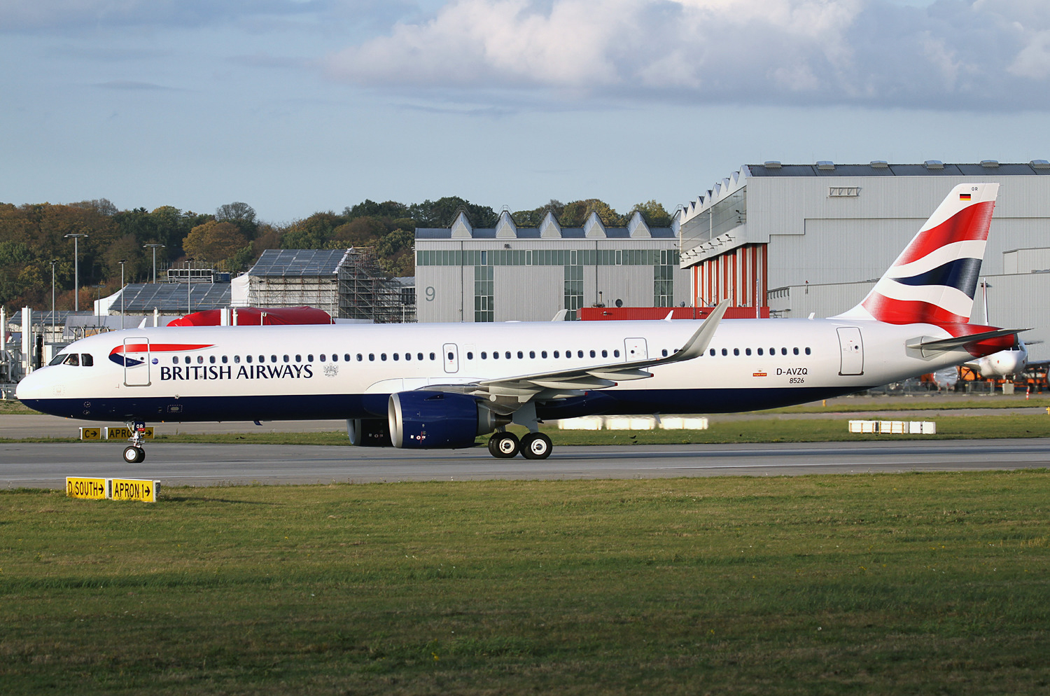 Airbus A321neo British Airways. Photos and description of the plane