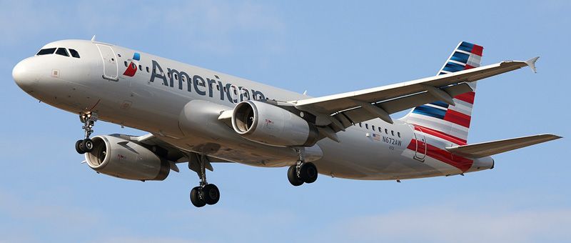 Seat map Airbus A320-200 “American Airlines”. Best seats in the plane