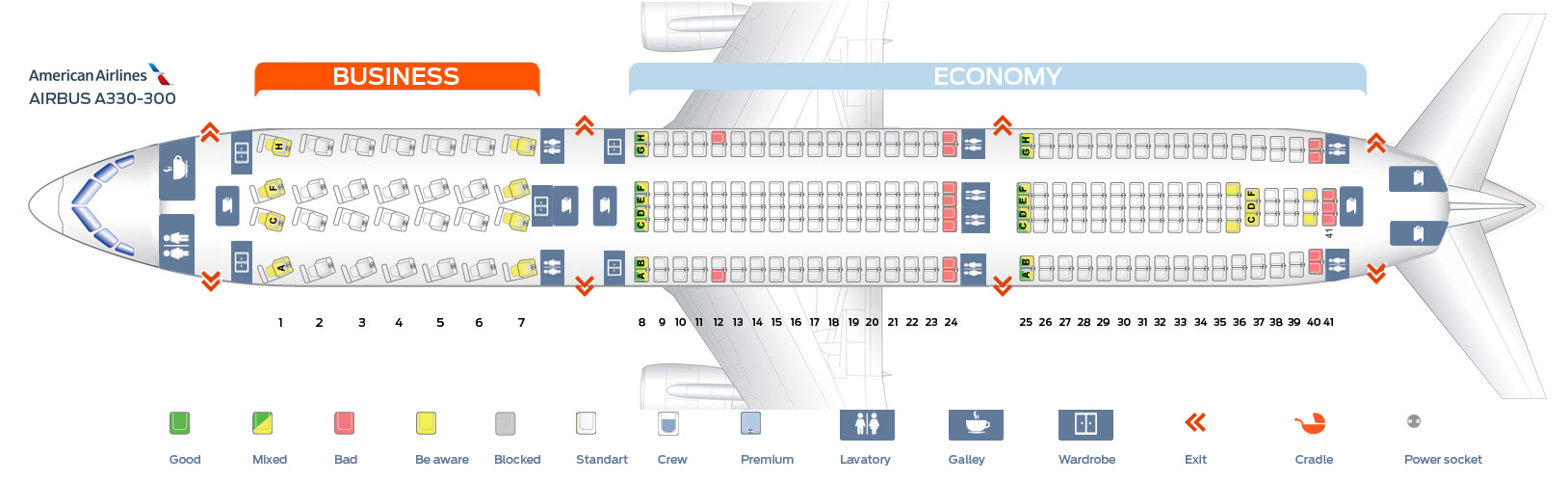 airbus a330 300 seating aer lingus