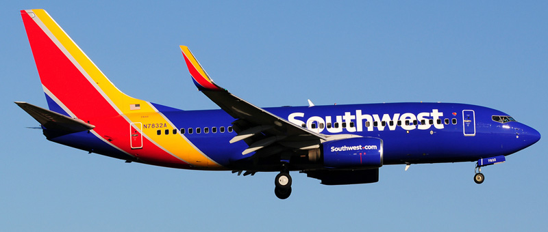 Boeing 737-700 Southwest Airlines. Photos and description of the plane