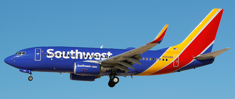 Seat map Boeing 737-700 “Southwest Airlines”. Best seats in the plane