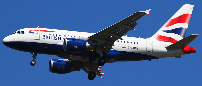 Seat map Airbus A318-100 “British Airways”. Best seats in the plane