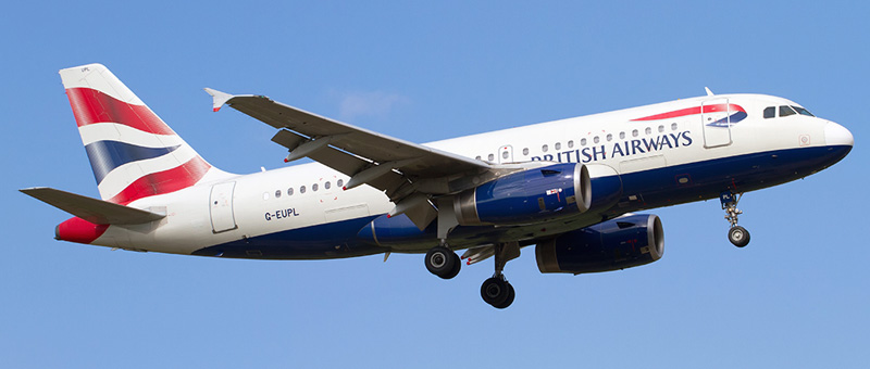 Airbus A319-100 British Airways. Photos and description of the plane