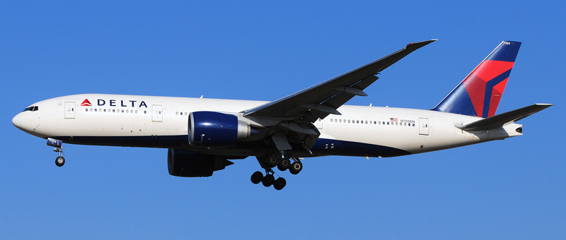 Boeing 777-200 Delta Airlines. Photos and description of the plane