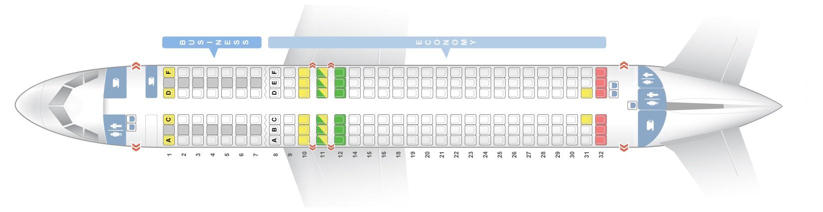 Seat map Airbus A320200Neo"Lufthansa". Best seats in the