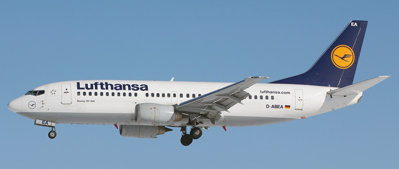 Boeing 737-300 Lufthansa. Photos and description of the plane