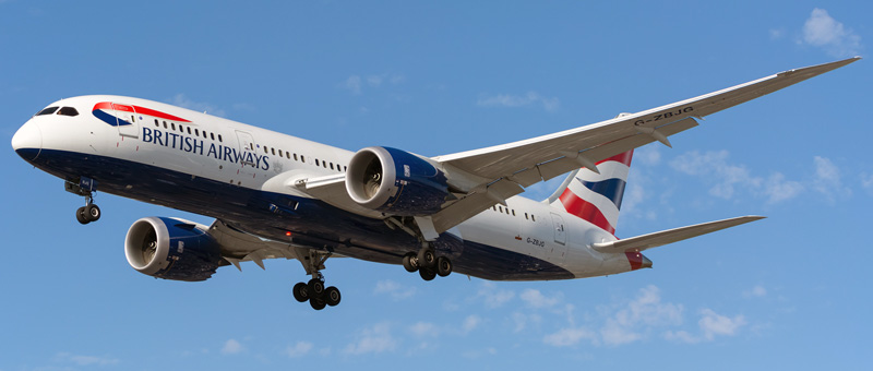 Boeing 787-8 British Airways. Photos and description of the plane