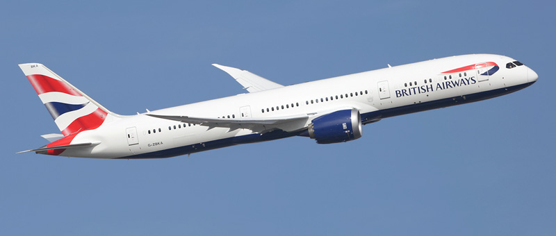 Boeing 787-9 British Airways. Photos and description of the plane