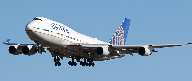 Boeing 747-400 United Airlines. Photos and description of the plane