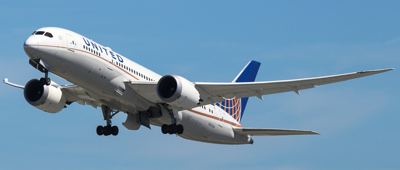 Boeing 787-8 Dreamliner United Airlines. Photos and description of the plane