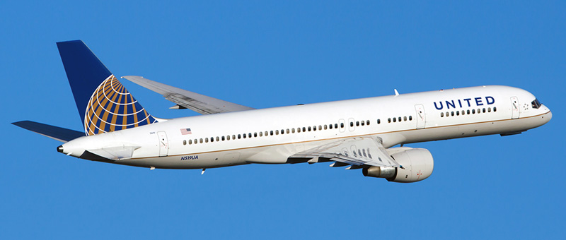 Boeing 757-200 United Airlines. Photos and description of the plane