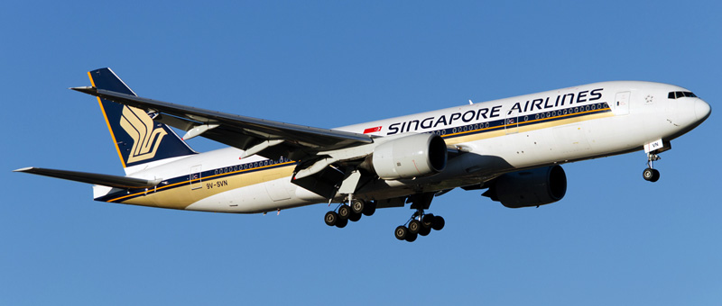 Boeing 777-200 Singapore Airlines