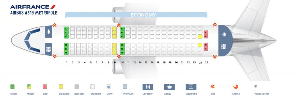 Airbus A319 Seating Chart Aeromexico