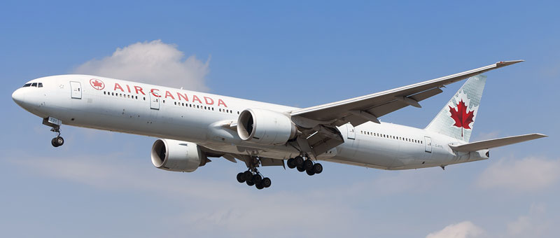 Boeing 777-300 Air Canada. Photos and description of the plane