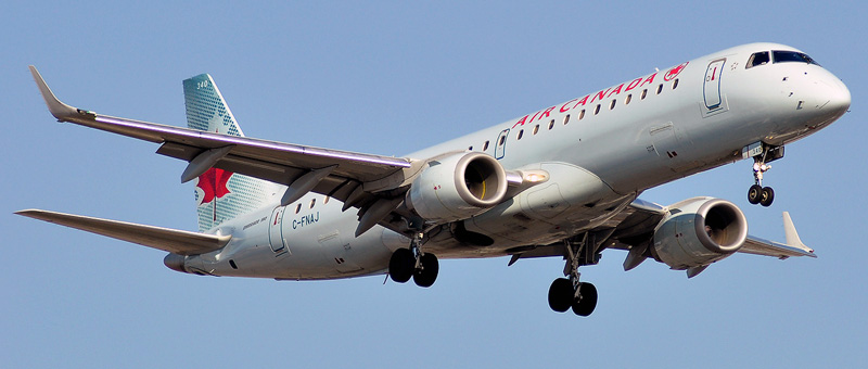 Seat map Embraer ERJ-190AR “Air Canada”. Best seats in the plane