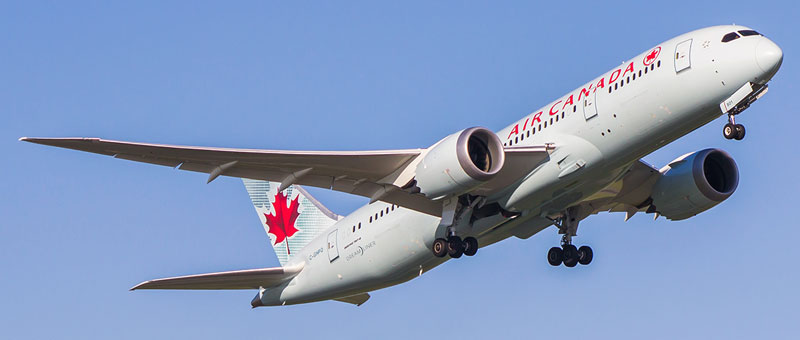 Boeing 787-8 Dreamliner Air Canada. Photos and description of the plane