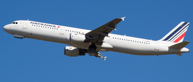 Airbus A321-100 Air France. Photos and description of the plane