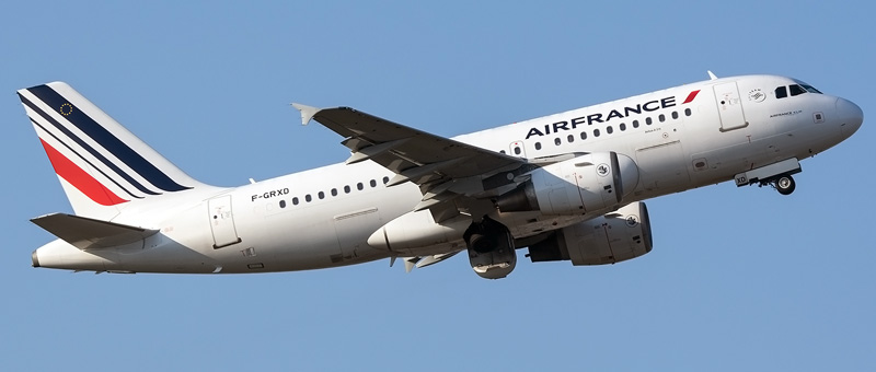 Airbus A319-100 Air France. Photos and description of the plane