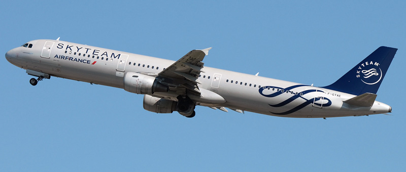 Airbus A321-200 Air France. Photos and description of the plane