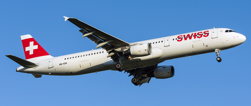 Airbus A321-200 Swiss Airlines. Photos and description of the plane