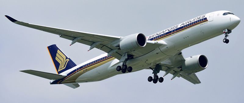 Airbus A350-900 Singapore Airlines. Photos and description of the plane