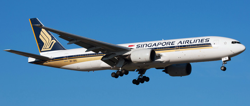 Boeing 777-200 Singapore Airlines. Photos and description of the plane