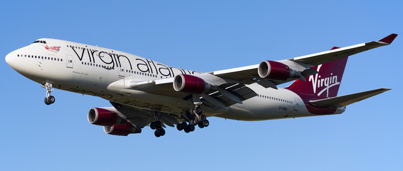 Boeing 747-400 Virgin Atlantic. Photos and description of the plane