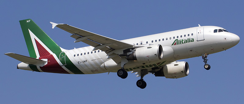 Airbus A319-100 Alitalia. Photos and description of the plane