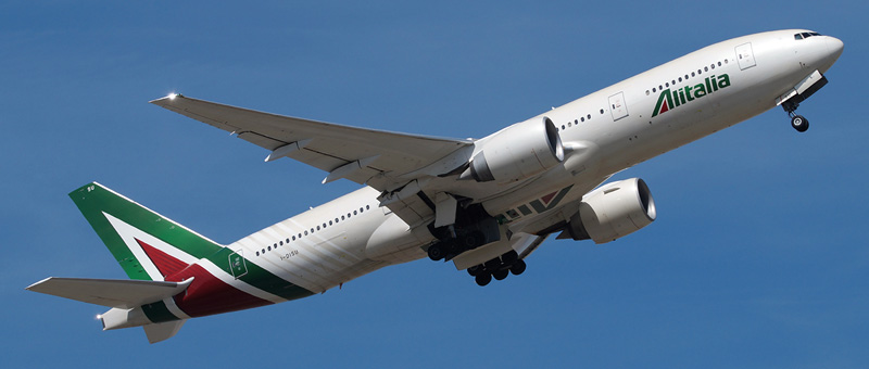 Boeing 777-200 Alitalia. Photos and description of the plane