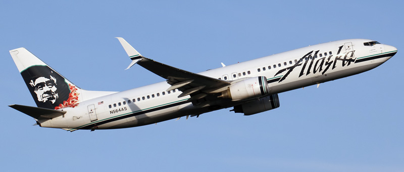 Boeing 737-800 Alaska Airlines. Photos and description of the plane