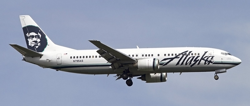 Boeing 737-400 Alaska Airlines. Photos and description of the plane