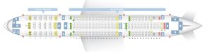 Seat map Boeing 777-200 Emirates. Best seats in the plane