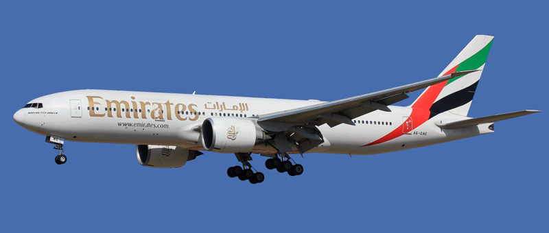 Boeing 777-200 Emirates. Photos and description of the plane