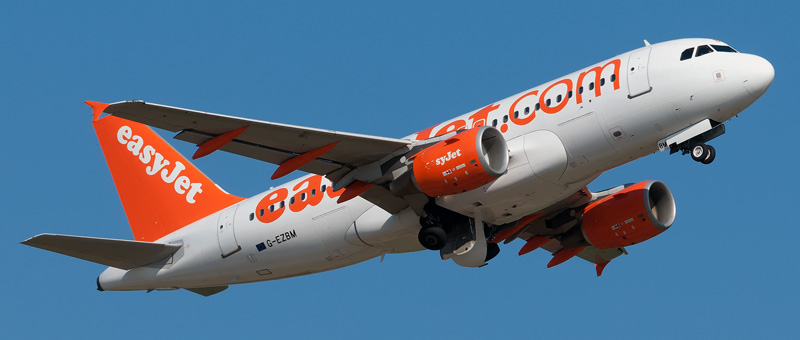 Seat map Airbus A319-100 Easyjet. Best seats in the plane