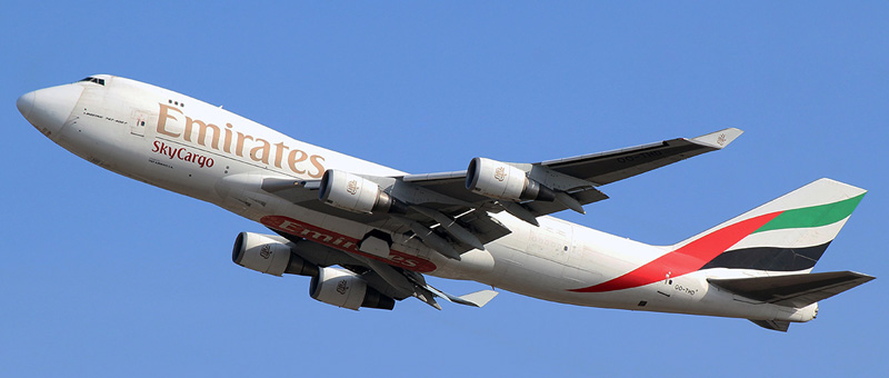 Boeing 747-400 Emirates. Photos and description of the plane
